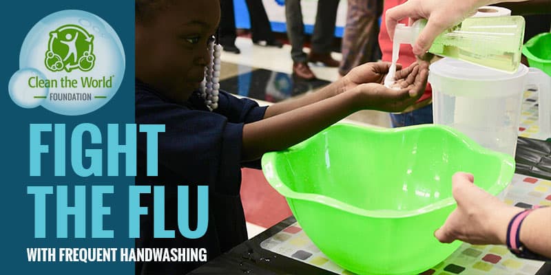 Fight flu season with frequent handwashing