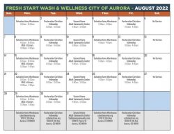 City of Aurora Schedule - 2022_08
